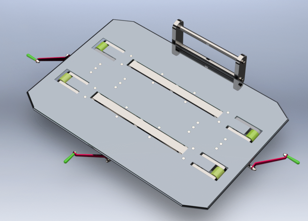 Server Pallet — precise rack alignment